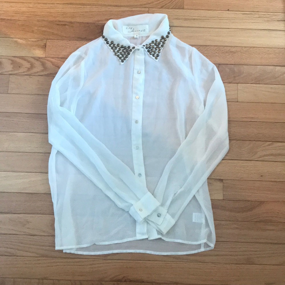 Nordstrom Vintage Havana Blouse - Size S